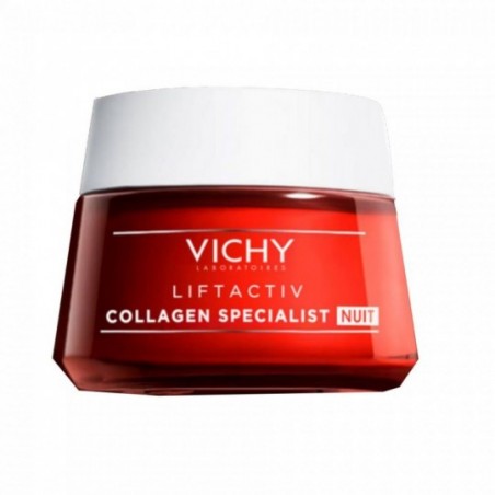 Comprar VICHY LIFTACTIV COLLAGEN SPECIALIST NOCHE 50 ML al mejor precio en Farmacia4Estaciones, tu farmacia online Comprar VICHY LIFTACTIV COLLAGEN SPECIALIST NOCHE 50 ML
