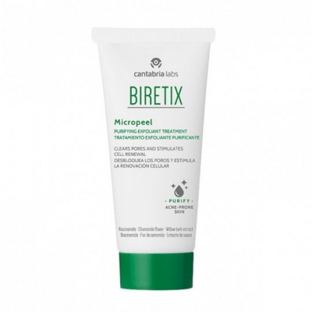 Comprar biretix micropeel tratamiento exfoliante purificante 50 ml
