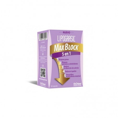 Comprar lipograsil max block 5 en 1 120 cápsulas