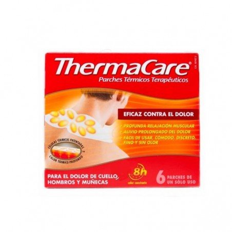 Comprar THERMACARE CUELLO HOMBROS Y MUÑECAS PARCHES 6 UDS al mejor precio en Farmacia4Estaciones, tu farmacia online Comprar THERMACARE CUELLO HOMBROS Y MUÑECAS PARCHES 6 UDS
