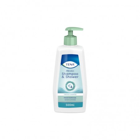 Comprar TENA PROSKIN GEL-CHAMPÚ 500 ML al mejor precio en Farmacia4Estaciones, tu farmacia online Comprar TENA PROSKIN GEL-CHAMPÚ 500 ML
