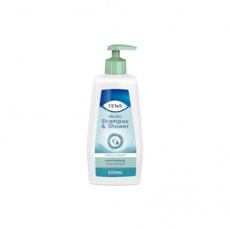Comprar TENA PROSKIN GEL-CHAMPÚ 500 ML al mejor precio en Farmacia4Estaciones, tu farmacia online Comprar TENA PROSKIN GEL-CHAMPÚ 500 ML