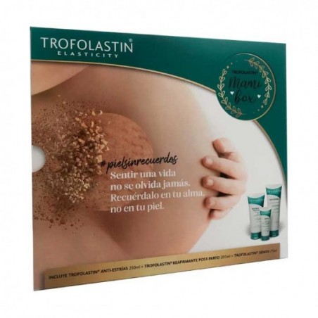 Comprar trofolastin mami box: anti-estrías 250 ml + reafirmante post-parto 200 ml + senos 75 ml