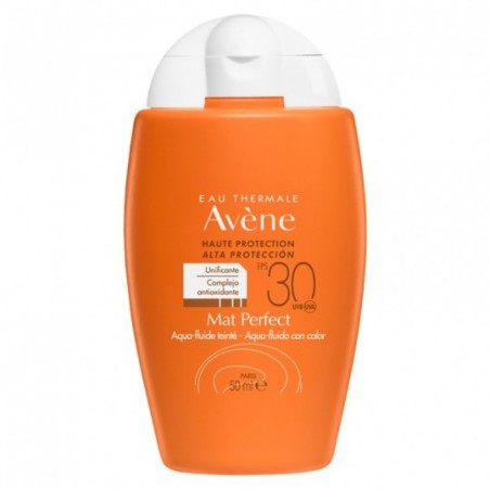 Comprar avène mat perfect aqua fluido con color spf30 50 ml