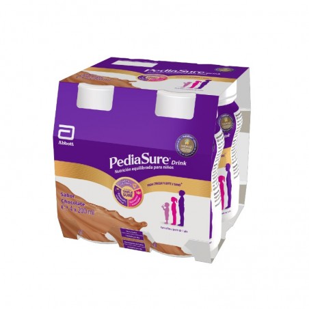 Comprar pediasure drink chocolate 4 x 200 ml