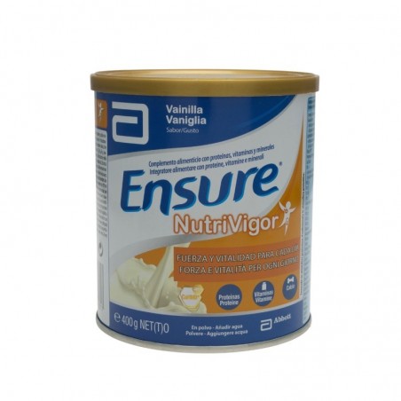 Comprar ensure nutrivigor polvo vainilla 400 g