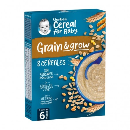 Comprar gerber papilla 8 cereales 250 g