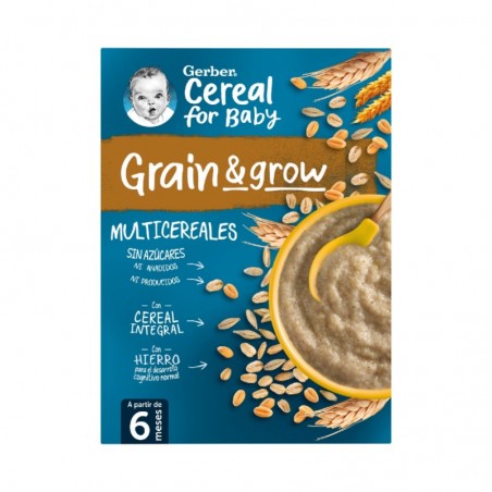 Comprar gerber papilla multicereales 180 g