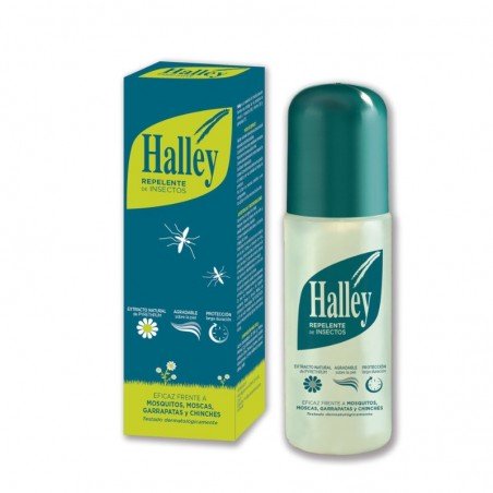 Comprar HALLEY REPELENTE DE INSECTOS 150 ML al mejor precio en Farmacia4Estaciones, tu farmacia online Comprar HALLEY REPELENTE DE INSECTOS 150 ML