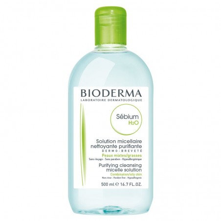 Comprar BIODERMA SÉBIUM H2O AGUA MICELAR 500 ML al mejor precio en Farmacia4Estaciones, tu farmacia online Comprar BIODERMA SÉBIUM H2O AGUA MICELAR 500 ML