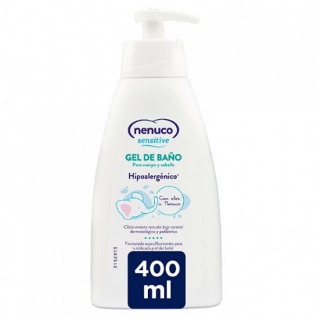 Comprar nenuco sensitive gel de baño 400 ml