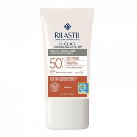 Comprar rilastil d-clar crema fotoprotectora uniformadora spf 50+ color medium 40 ml