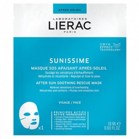 Comprar lierac sunissime after sun mascarilla sos calmante 1 unidad