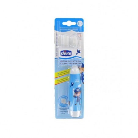 Comprar chicco cepillo de dientes eléctrico infantil azul