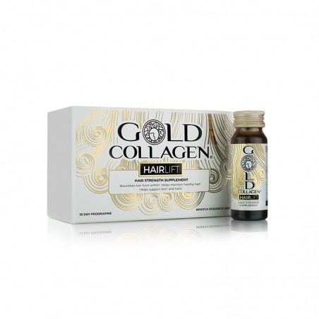 Comprar gold collagen hairlift 10 frascos