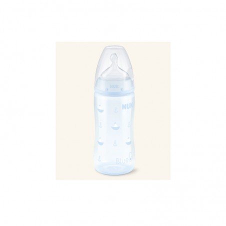 Comprar NUK BABY ROSE & BLUE FIRST CHOICE+ BIBERÓN AZUL SILICONA 300 ML 0-6M al mejor precio en Farmacia4Estaciones, tu farmacia online Comprar NUK BABY ROSE & BLUE FIRST CHOICE+ BIBERÓN AZUL SILICONA 300 ML 0-6M