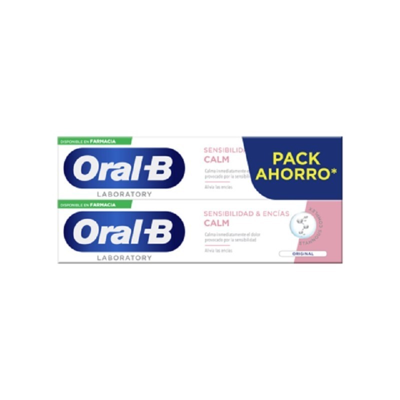 Comprar Oral B Pack Ahorro Pasta Dental Sensibilidad Encias Calm 2 X 100 Ml A Precio Online Comprar Oral B Pack Ahorro Pasta Dental Sensibilidad Encias Calm 2 X 100 Ml A Precio Online