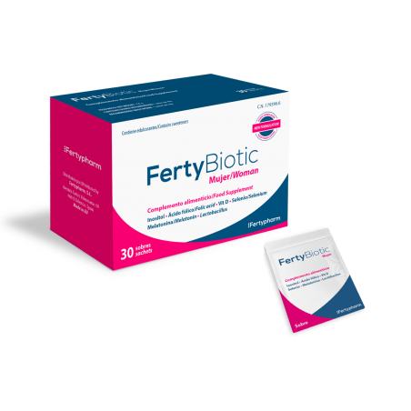 Comprar fertybiotic mujer 30 sobres fertypharm