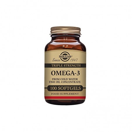 Comprar solgar omega 3 "triple concentración" 100 cápsulas blandas.