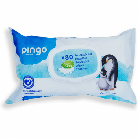 Comprar pingo toallitas ecológicas sin perfume 80 unidades