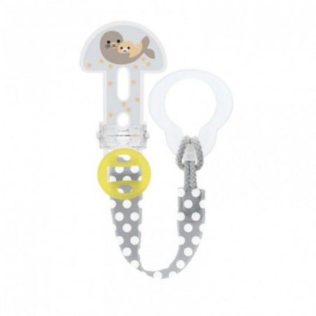 Comprar mam clip it! broche chupete gris 1 unidad