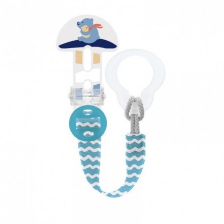 Comprar mam clip it! broche chupete azul 1 unidad