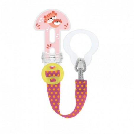 Comprar mam clip it! broche chupete rosa 1 unidad