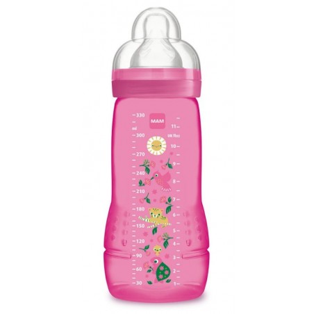 BOTTLE BIBERON MAM EASY ACTIVE 330 ML AZUL 4+ MESES