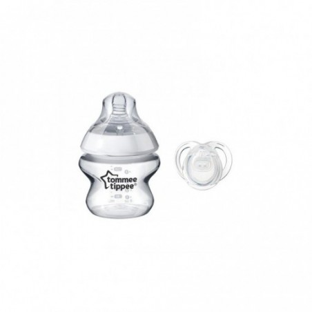 Comprar tommee tippee closer to nature biberón 150 ml 0-2 m + chupete a  precio online