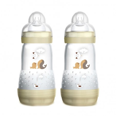 Comprar mam easy start anti-colic pack biberones silicona blanco 260 ml 2+ m 2 unidades