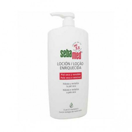 Comprar SEBAMED LOCIÓN ENRIQUECIDA 1 L al mejor precio en Farmacia4Estaciones, tu farmacia online Comprar SEBAMED LOCIÓN ENRIQUECIDA 1 L