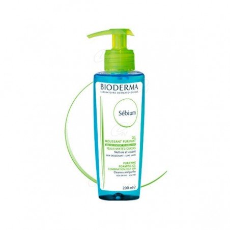 Comprar SEBIUM GEL MOUSSANT 200 ML CON DISPENSADOR al mejor precio en Farmacia4Estaciones, tu farmacia online Comprar SEBIUM GEL MOUSSANT 200 ML CON DISPENSADOR
