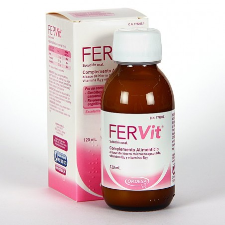 Comprar fervit solucion 120 ml