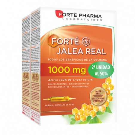 Comprar forté pharma jalea real 1000 mg 2 x 20 amp