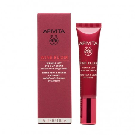 Comprar apivita wine elixir crema ojos y labios 15 ml al mejor precio en Farmacia4Estaciones, tu farmacia online Comprar apivita wine elixir crema ojos y labios 15 ml