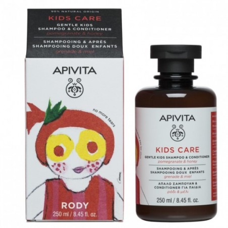 Comprar apivita champú y acondicionador para niños 250 ml