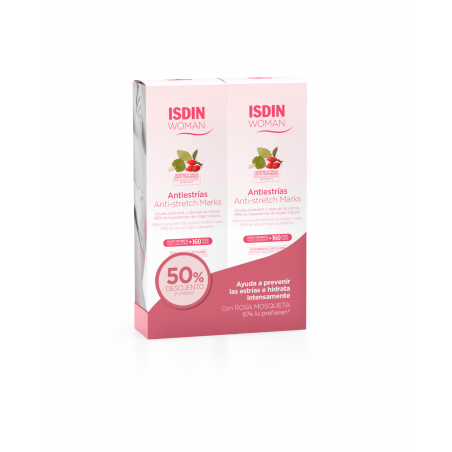 Comprar woman isdin antiestrías 2 x 250 ml