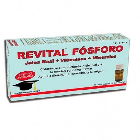 Comprar REVITAL FOSFORO AMPOLLAS BEBIBLES 20 AMP