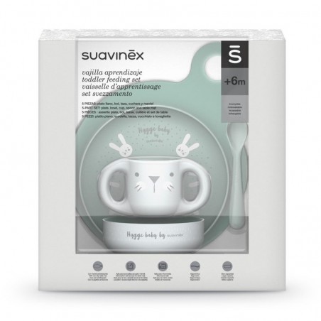 Comprar suavinex vajilla infantil niño 6m