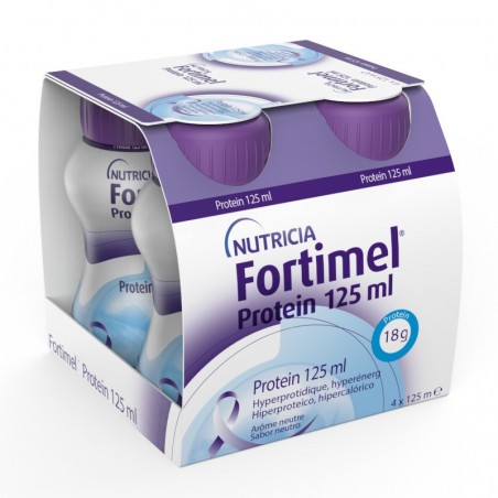 Comprar fortimel protein sabor neutro 4 x 125 ml