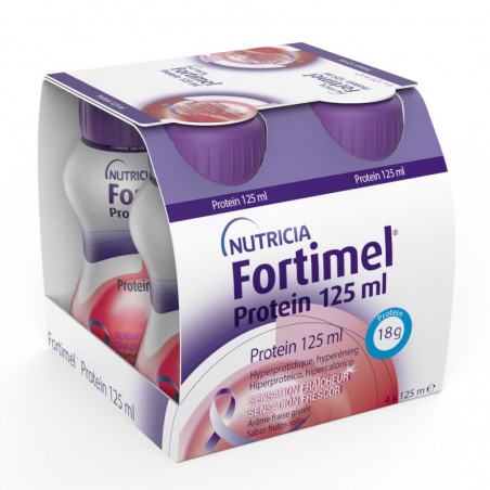 Comprar fortimel protein sabor frutos rojos 4 x 125 ml