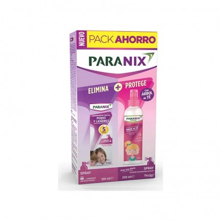 Comprar paranix pack spray 100 ml + spray árbol de té niña 250 ml