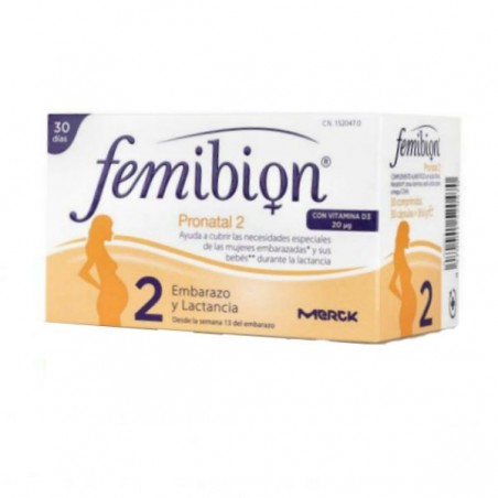 Comprar FEMIBION PRONATAL 2 30 CÁPSULAS al mejor precio en Farmacia4Estaciones, tu farmacia online Comprar FEMIBION PRONATAL 2 30 CÁPSULAS