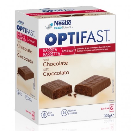 Comprar OPTIFAST CHOCOLATE 6 BARRITAS
