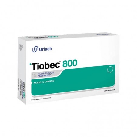 Comprar TIOBEC 800 20 COMP al mejor precio en Farmacia4Estaciones, tu farmacia online Comprar TIOBEC 800 20 COMP