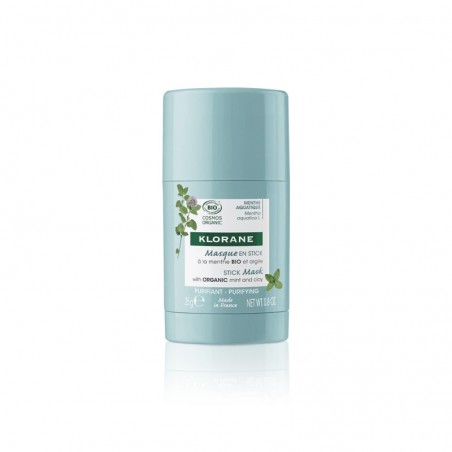 Comprar klorane mascarilla en stick a la menta bio y arcilla