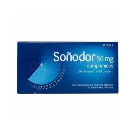 Comprar soñodor 50 mg 10 comprimidos