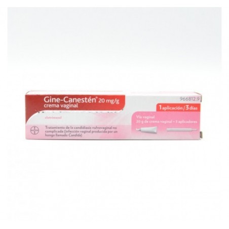 Comprar gine canesten 20 mg/g crema vaginal 20 g