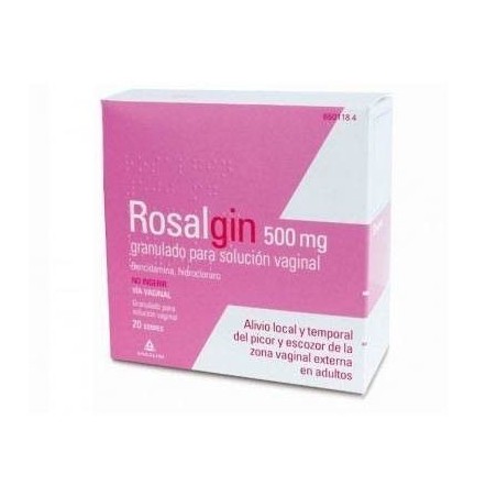 Comprar rosalgin 500 mg granulado solucion vaginal 20 sobres