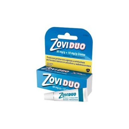 Comprar zoviduo 50/10 mg/g crema 1 tubo 2 g